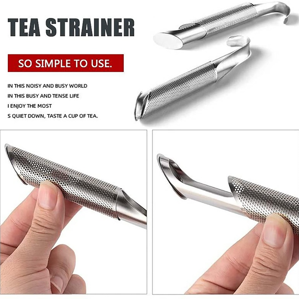 2Pcs/Set Tea Infuser Strainer